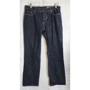 Aeropostale Men's Size 32x30 Essex Straight Leg Slim Denim‎ Blue Jeans Pants